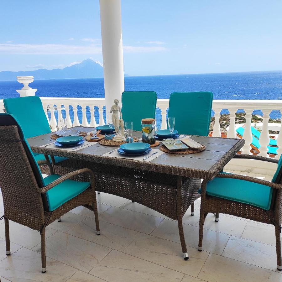 Villa Ulyana Kriaritsi - Athos Sea View & Spa Zewnętrze zdjęcie