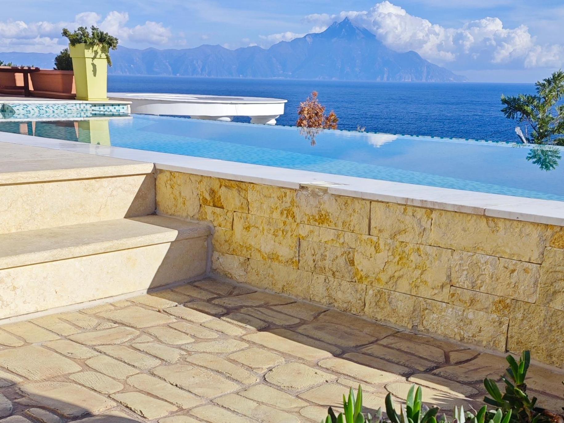 Villa Ulyana Kriaritsi - Athos Sea View & Spa Zewnętrze zdjęcie
